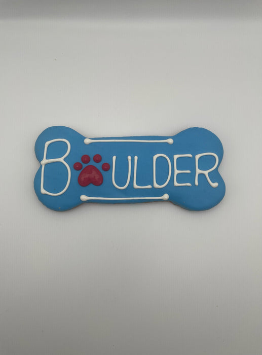 Cookie Dog Boulder Blue/White