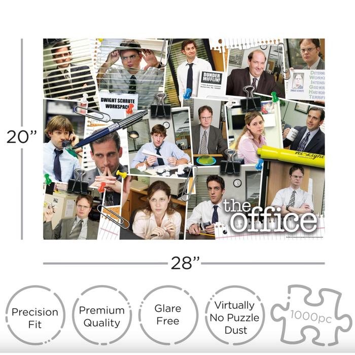 Puzzle 1000pc The Office Cast