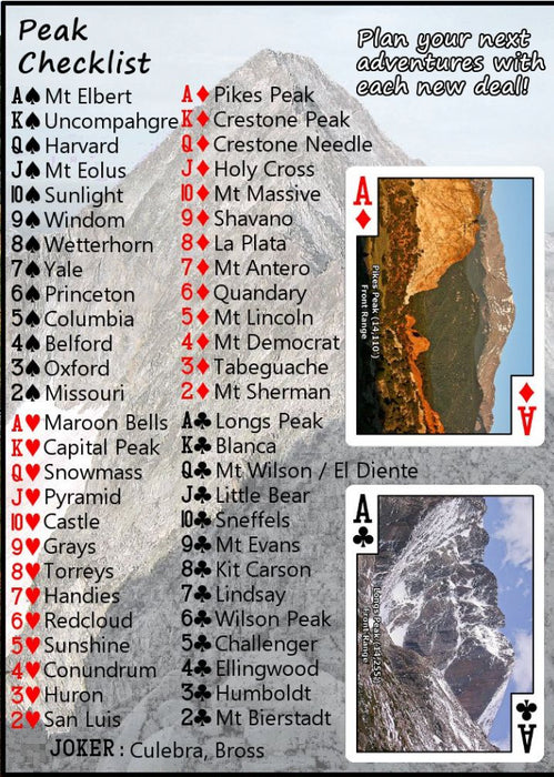 Cards Playing 14er