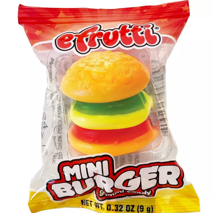 E-Fruitti Gummi Burger
