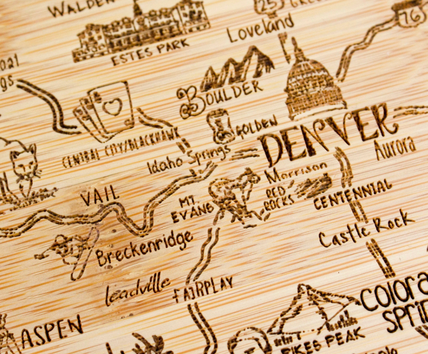 Board 11x8.75 CO Slice of Life