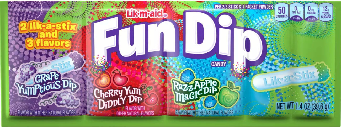 Fun Dip 3 Flavor Pack