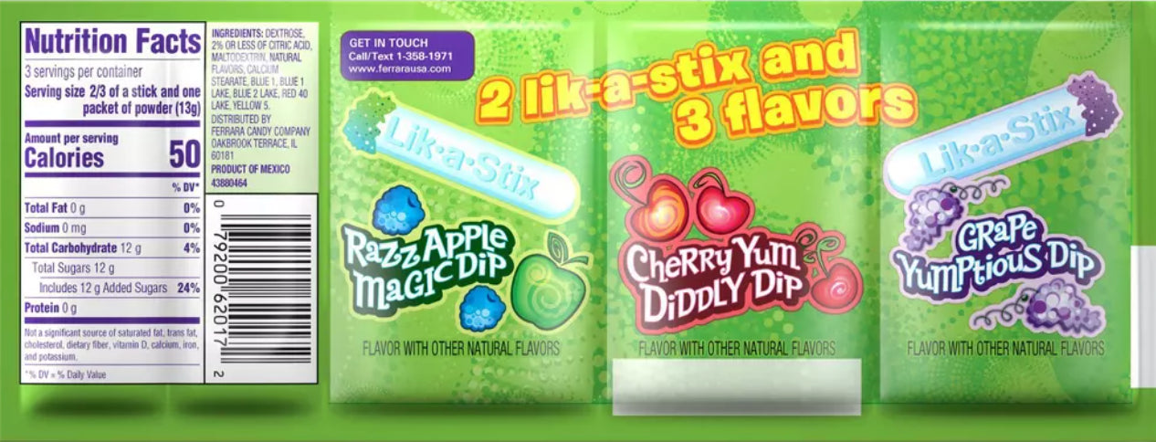 Fun Dip 3 Flavor Pack