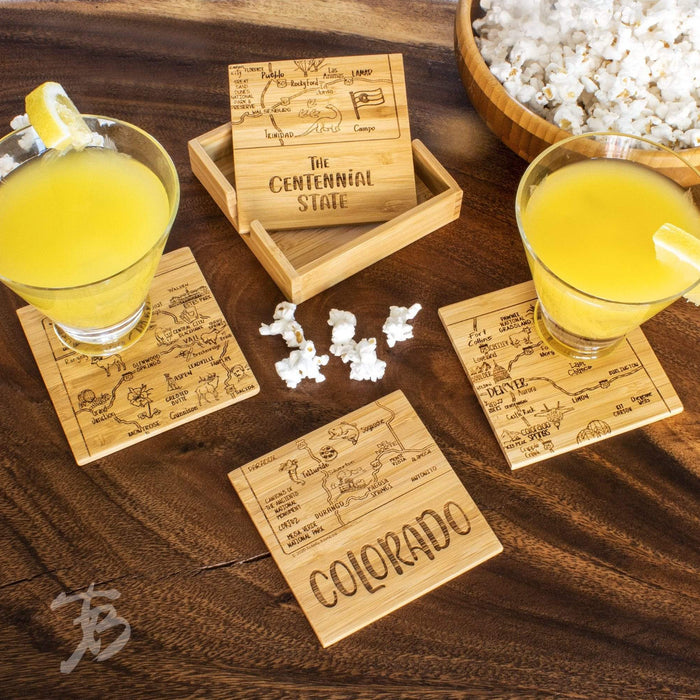 Coasters S/4 Puzzle Colorado