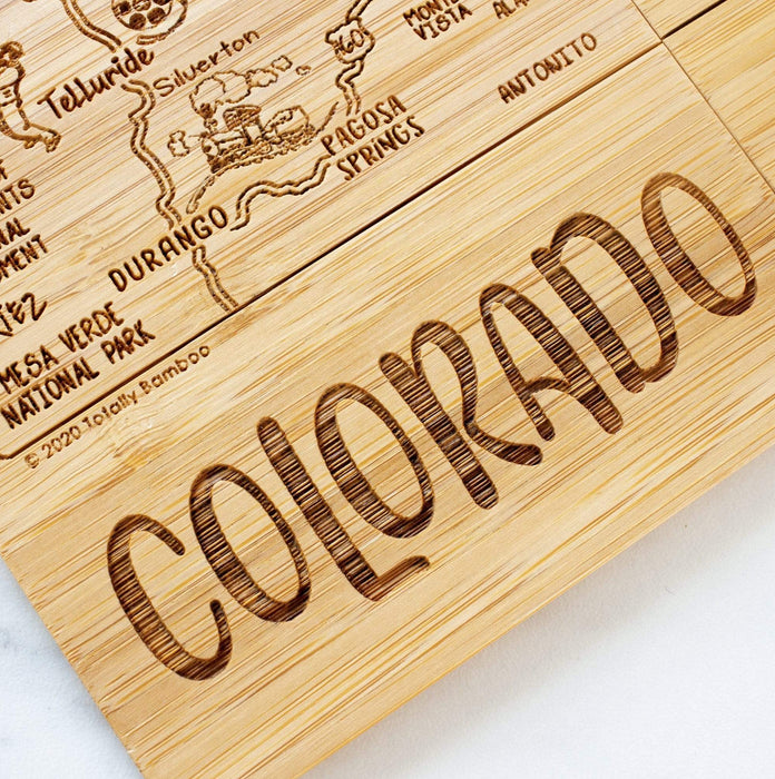 Coasters S/4 Puzzle Colorado