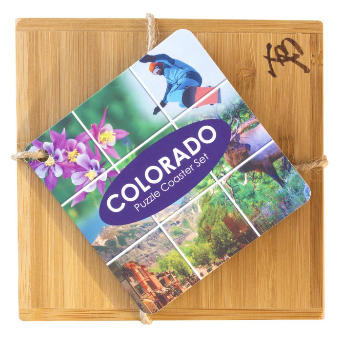 Coasters S/4 Puzzle Colorado