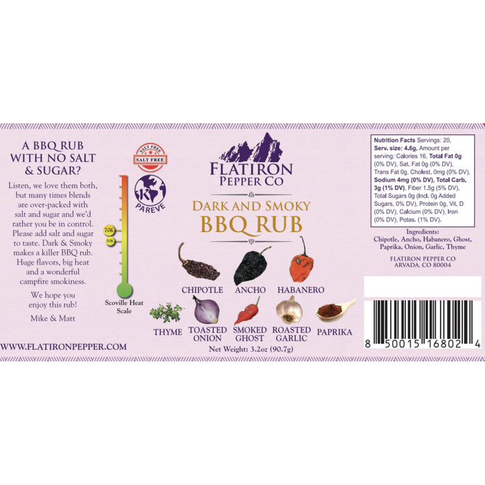 Rub BBQ Dark & Smoky