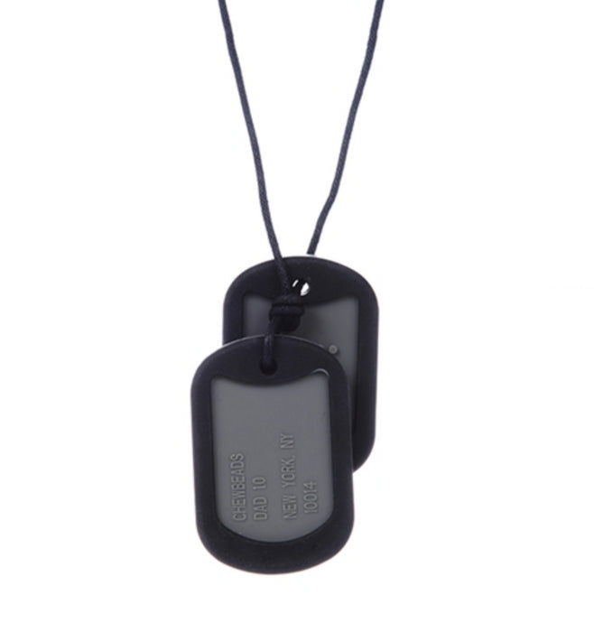 Dog Tag Black