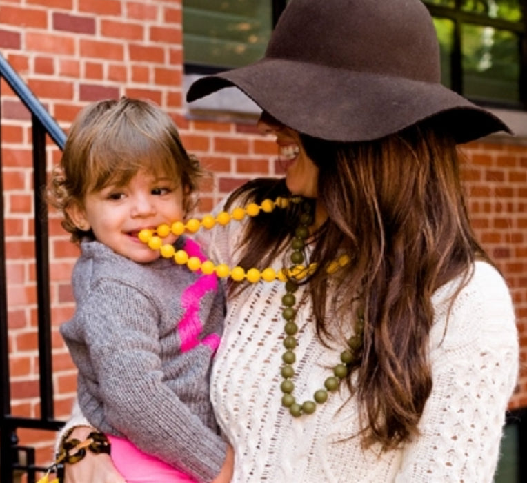 Teething Necklace Jane Black