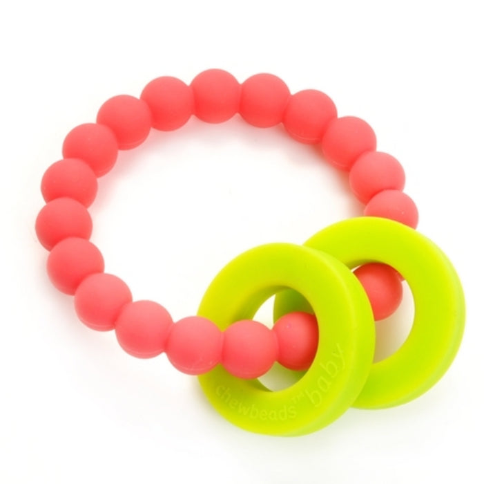 Teether Mulberry Punchy Pink