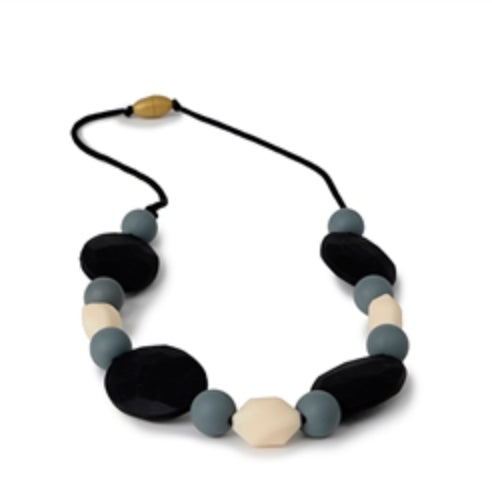 Teething Necklace Tribeca Black