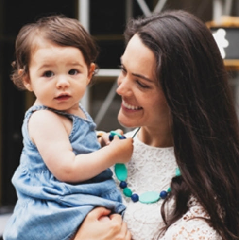 Teething Necklace Tribeca Black