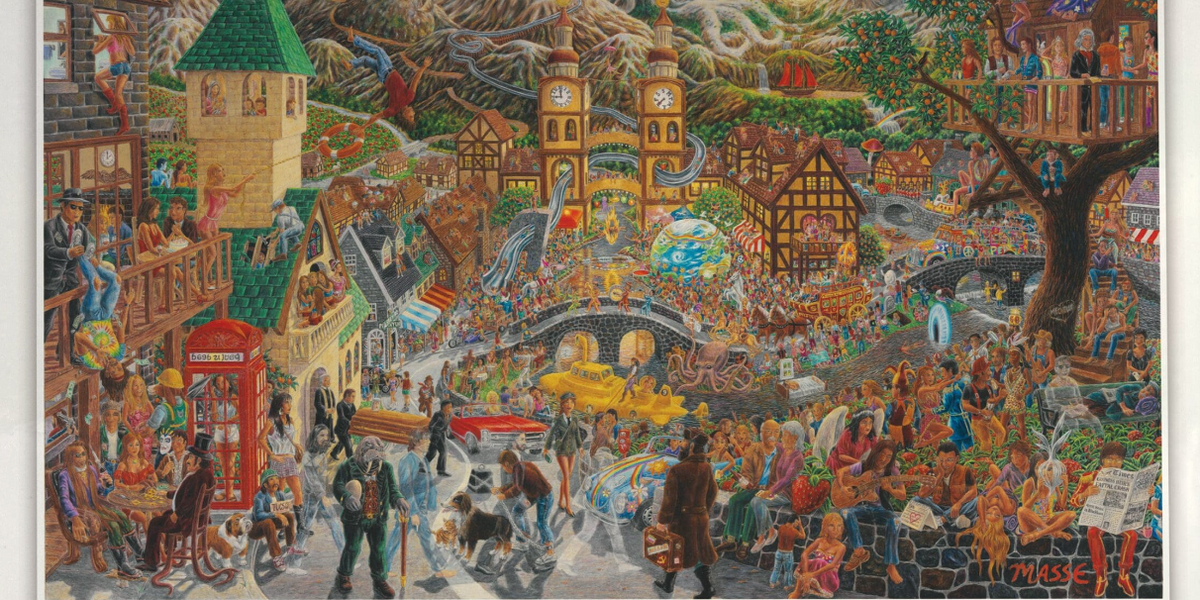 Puzzle 3000pc Magical Mystery Tour — Peppercorn