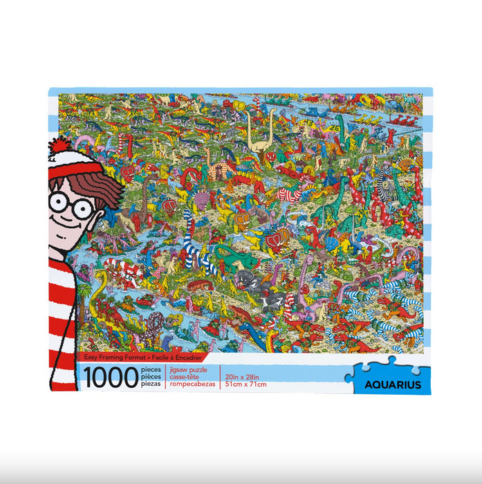 Puzzle 1000pc Wheres Waldo Dino