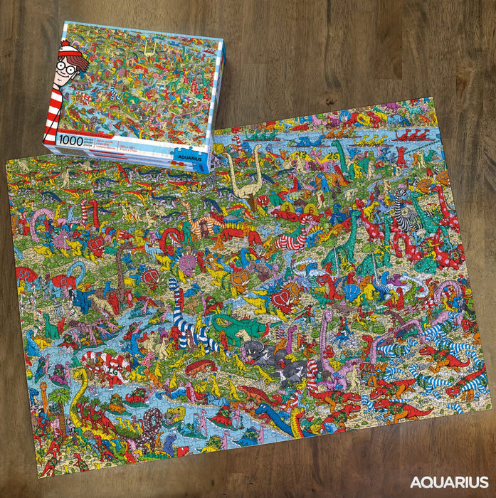 Puzzle 1000pc Wheres Waldo Dino