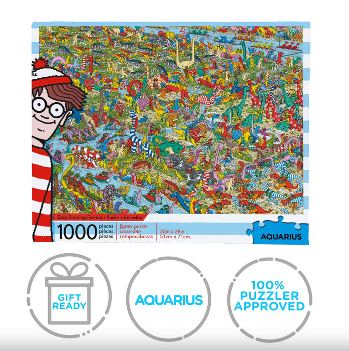 Puzzle 1000pc Wheres Waldo Dino