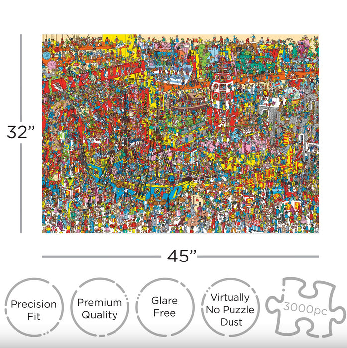 Puzzle 3000pc Wheres Waldo