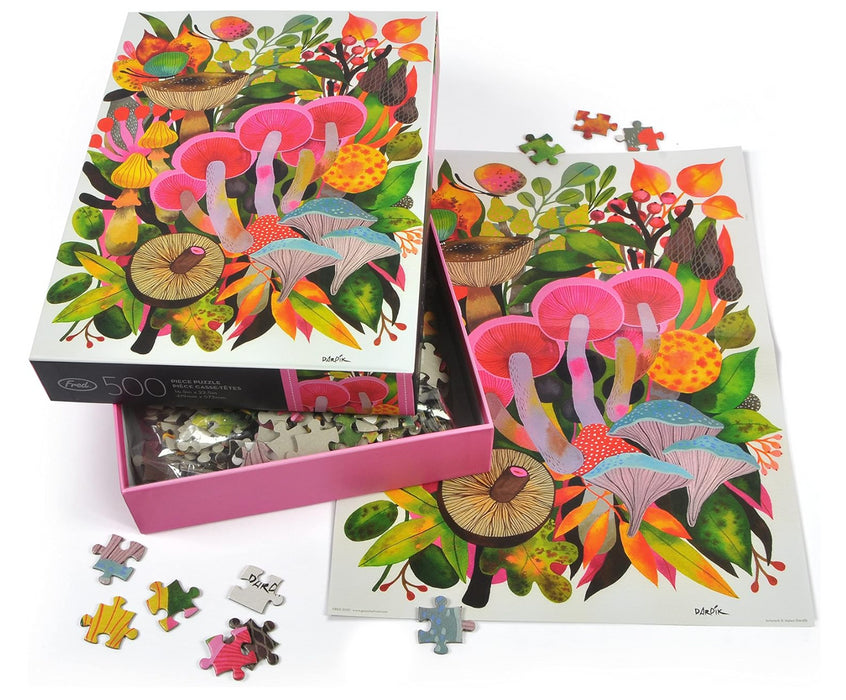 Puzzle 500pc Dardik Mushrooms