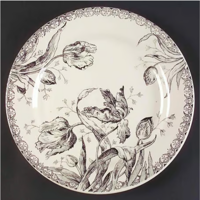 Plate Dinner Tulipes