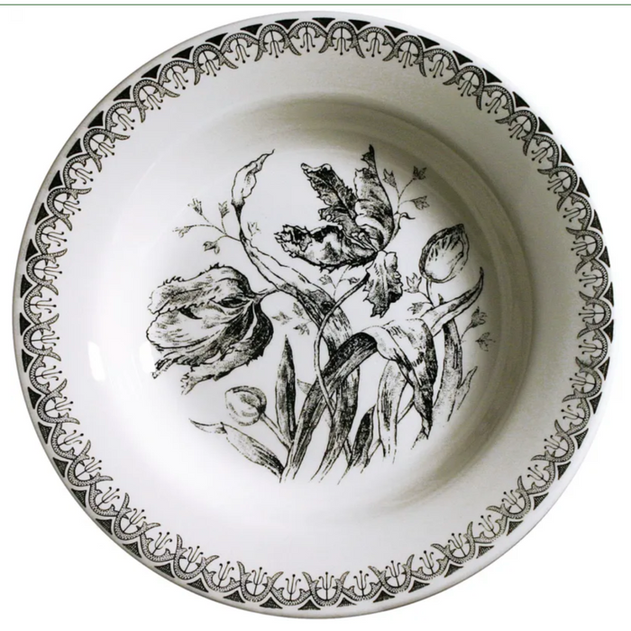 Dish Deep Round Tulipes