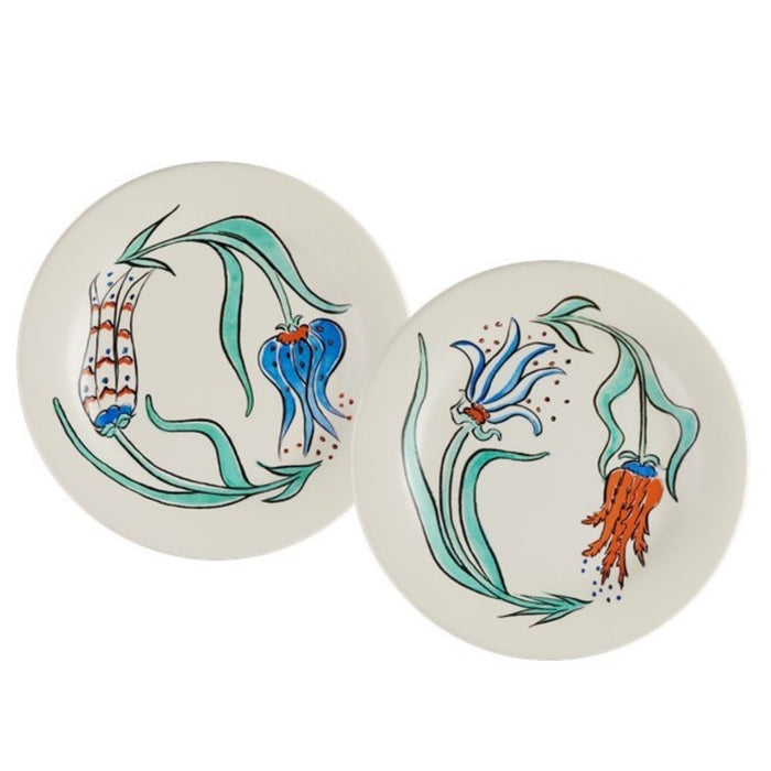 Plates Canapes S/4 La Favorite