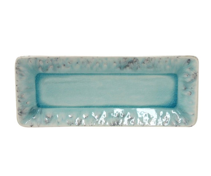 Tray 10.5 Rect Madeira Blue