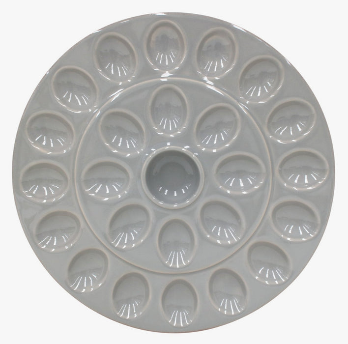 Platter Egg Gray