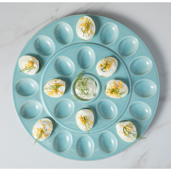 Platter Egg Robins Egg Blue