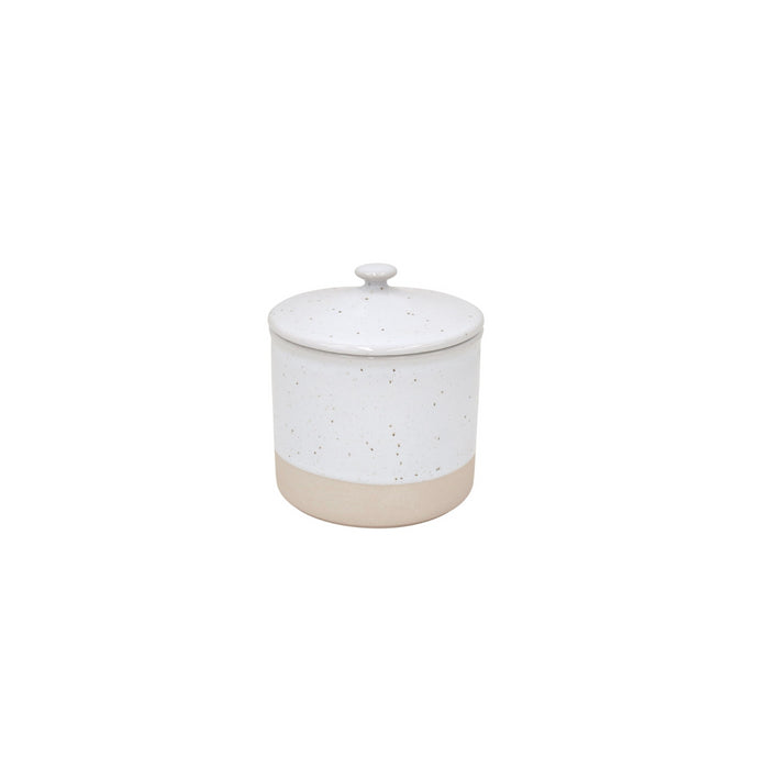 Canister Sm White