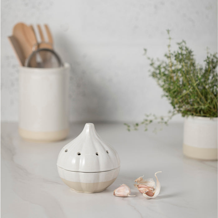 Canister Fattoria Garlic White