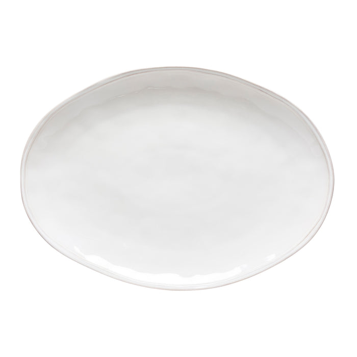 Platter Turkey Oval Fontana White