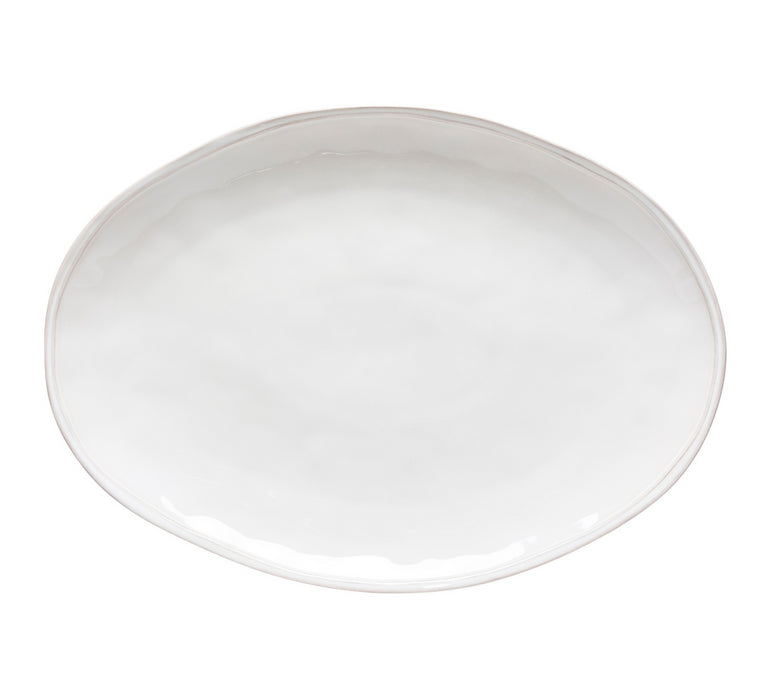 Platter Turkey Oval Fontana White