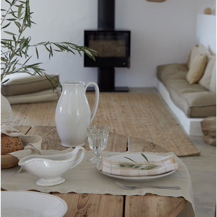 Gravy Boat Fontana White