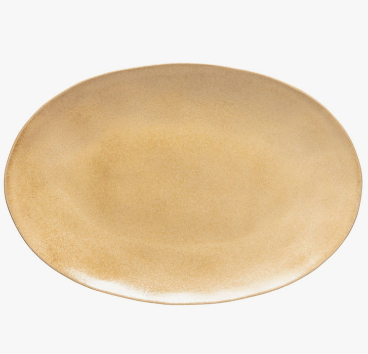 Platter 18 Oval Champagne Livia