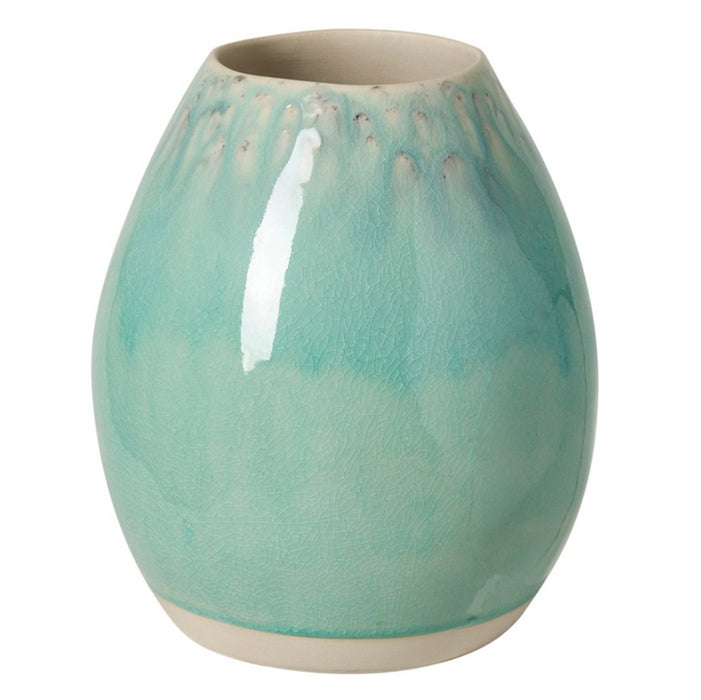 Vase 8 Egg Maderia Blue