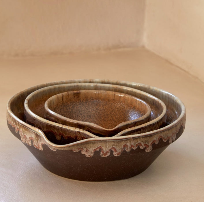 Bowl Mixing Poterie Mocha