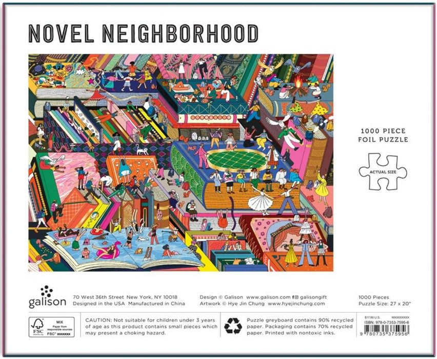 Puzzle 1000pc Novel Neighborhood