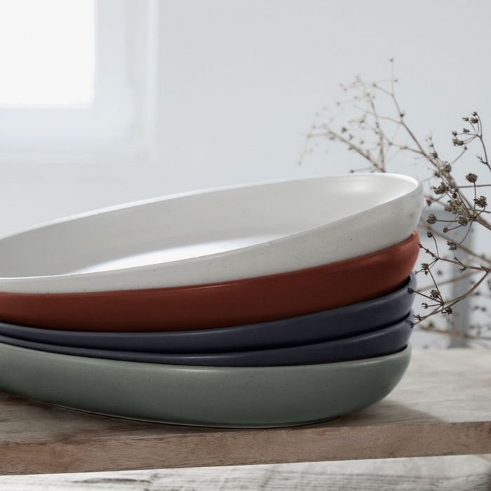 Platter Oval Pacifica Grey