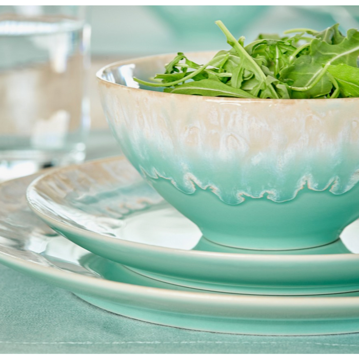 Plate Salad Taormina Aqua