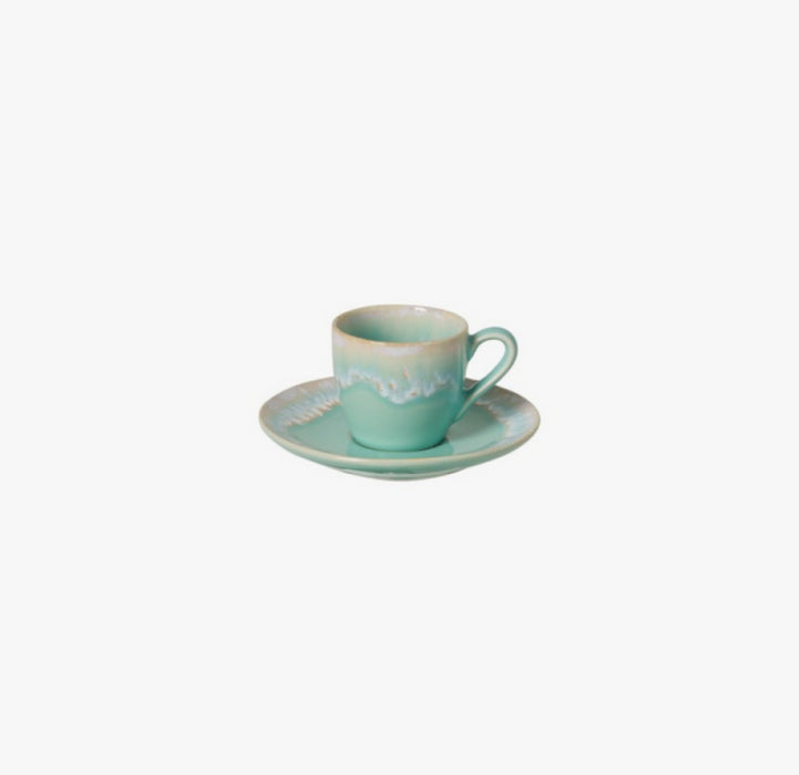 Cup & Saucer Coffee Aqua Taormina