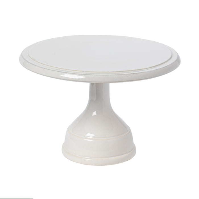 Plate Footed White 11in