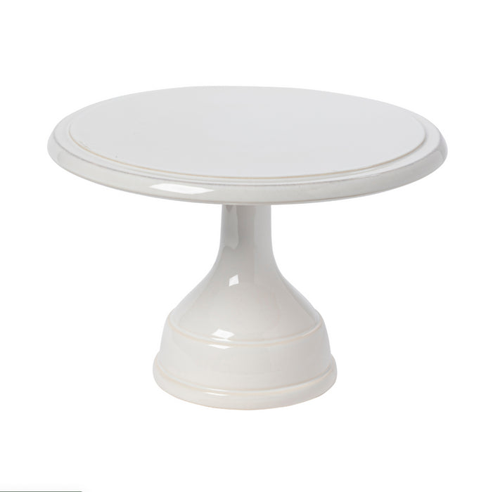 Plate Footed White 11in