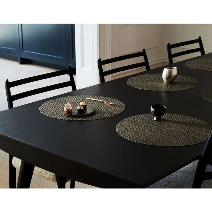 Mat Round Origami Pearl