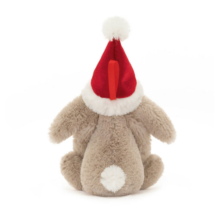 Bashful Christmas Bunny Decoration