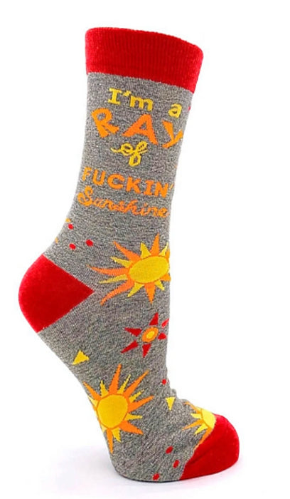 Socks  I'm a Ray of F*****' Sunshine