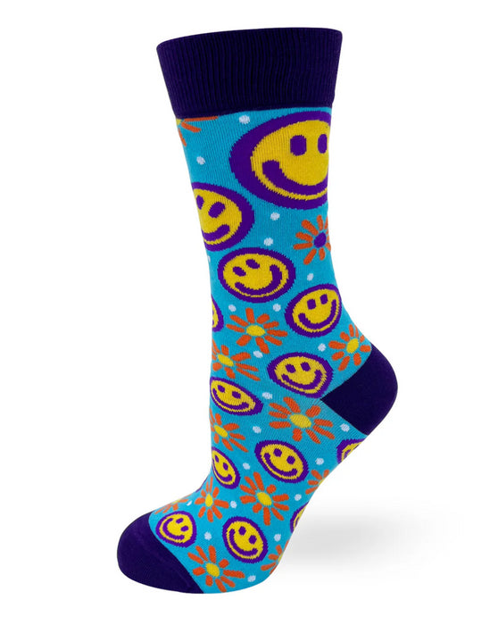 Socks Crew Smile Sparkle Shine