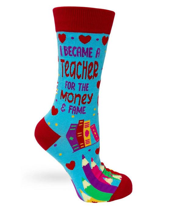 Socks Crew I Became a Teacher