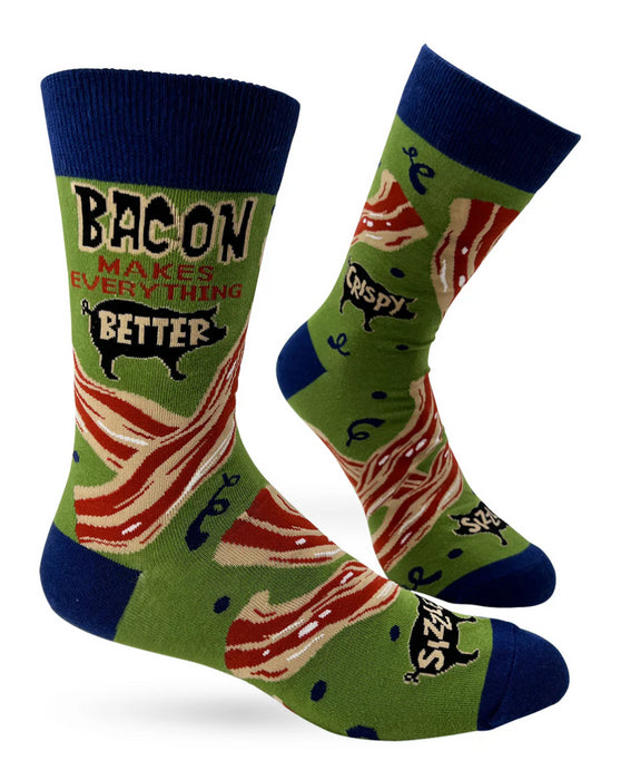 Socks Bacon Makes Everything Better