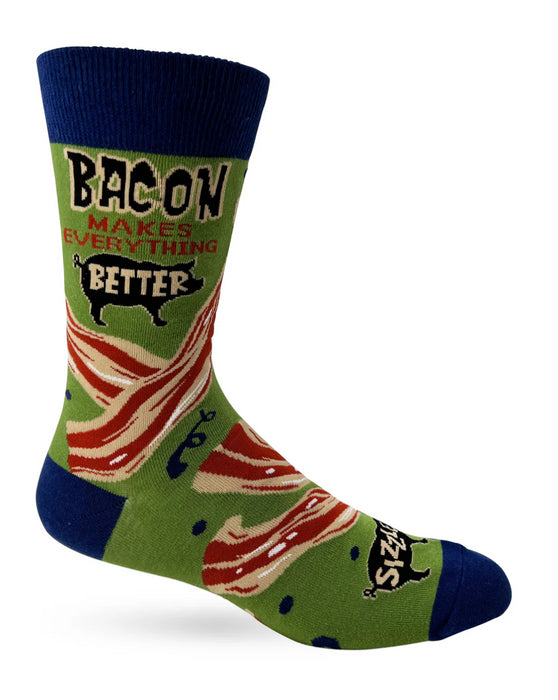 Socks Bacon Makes Everything Better