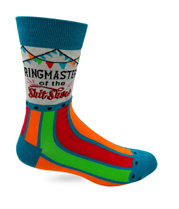 Sock Men Crew Ringmaster of Sh*t